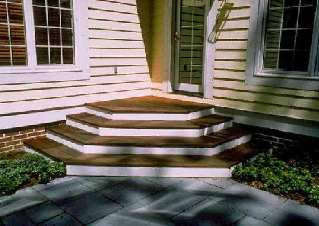 Deck Stairs Design photo
