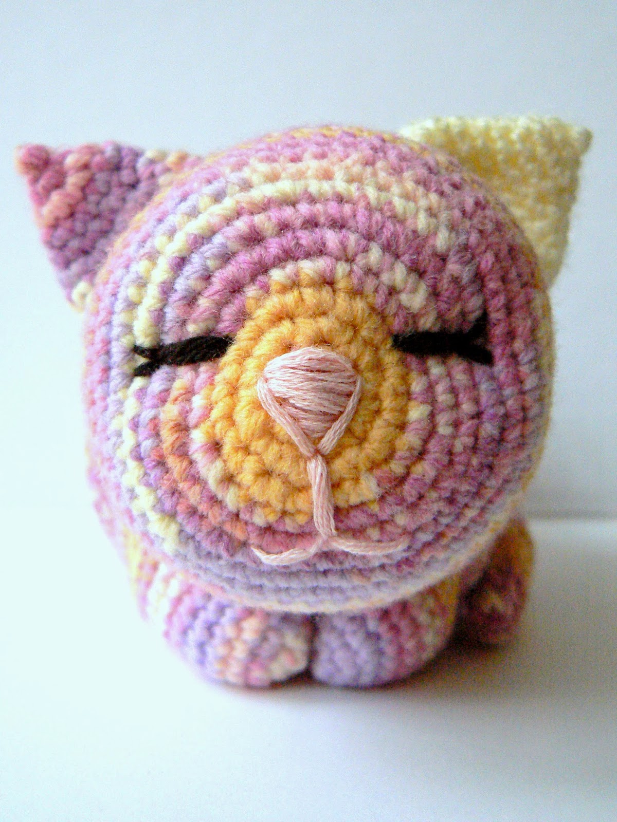 And after much crocheting, counting, taking notes, more crocheting ...