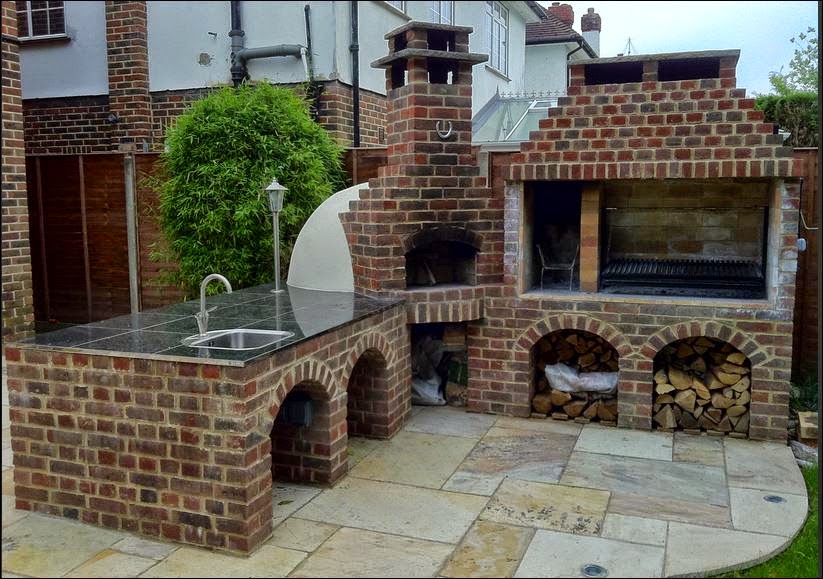 Outdoor Kitchen Designs With Pizza Oven Unique Pictures
