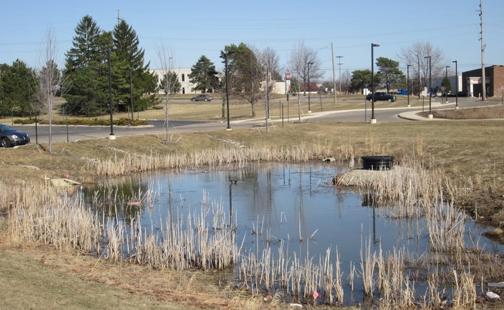 Civil Engineering Photos 66 Detention Pond