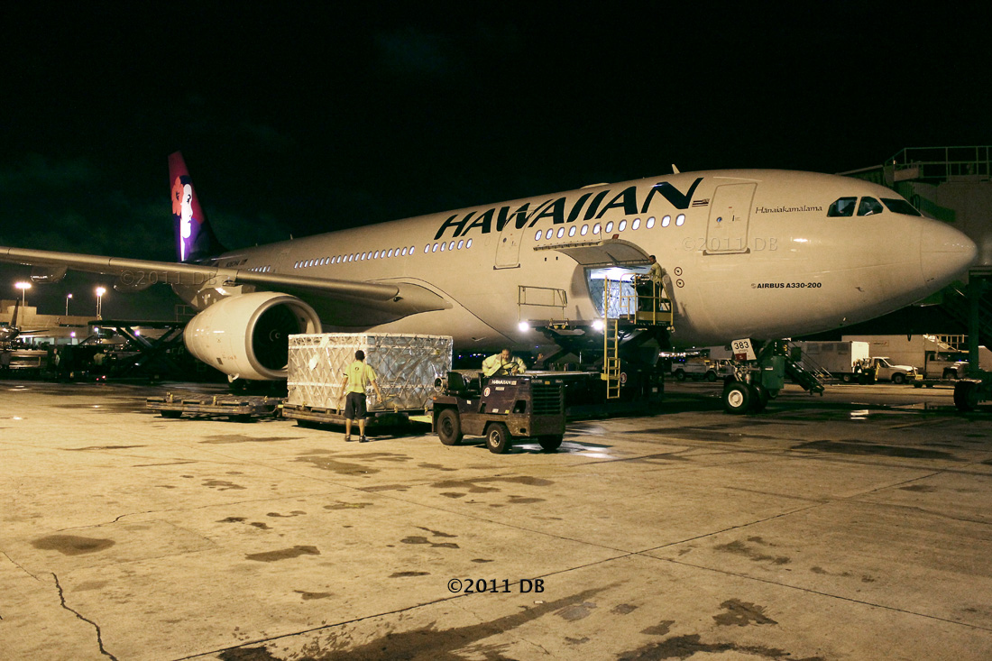 Hawaiian Air's fourth A330 243, N383HA (msn 1217), is making its Hawaiian Air's fourth A330 243, N383HA (msn 1217), is making its