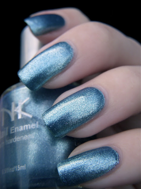 drink nail polish nk aquamarine