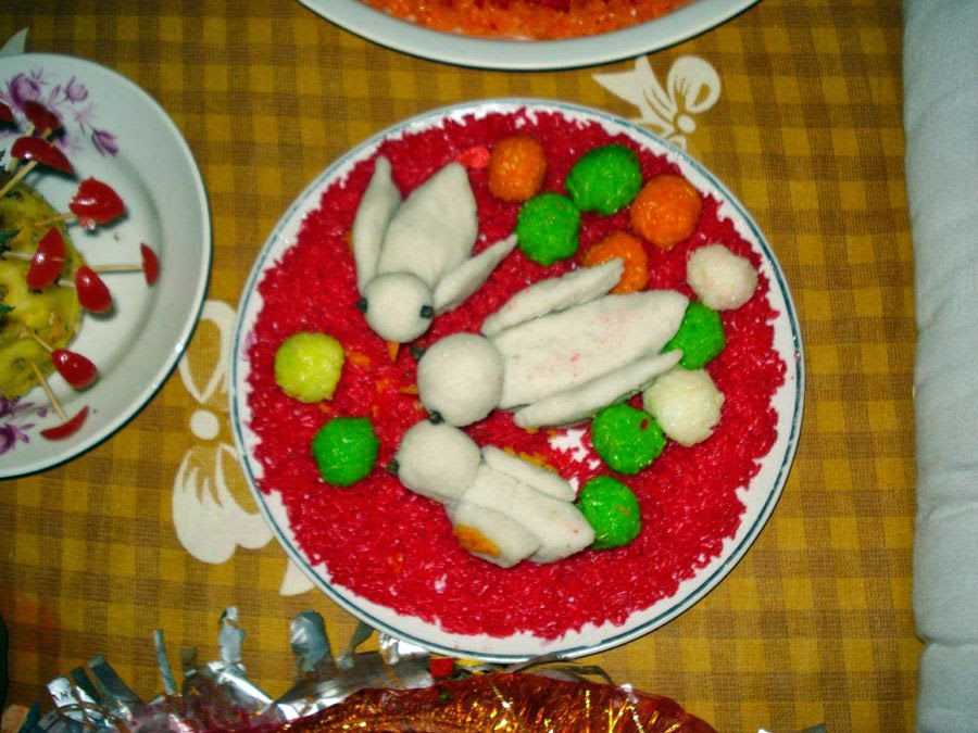 Gaye Holud Fruit Decoration Wedding Snaps....