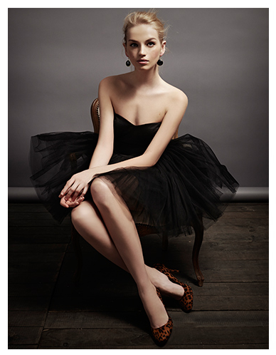 Vestido negro Navidades