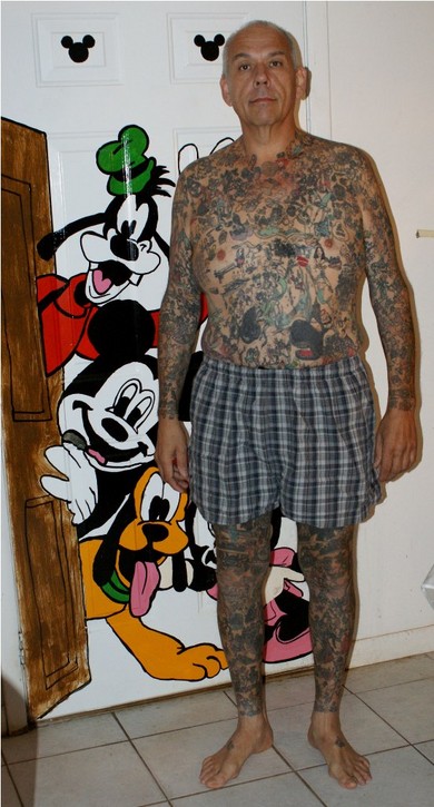 Disney Tattoo Guy