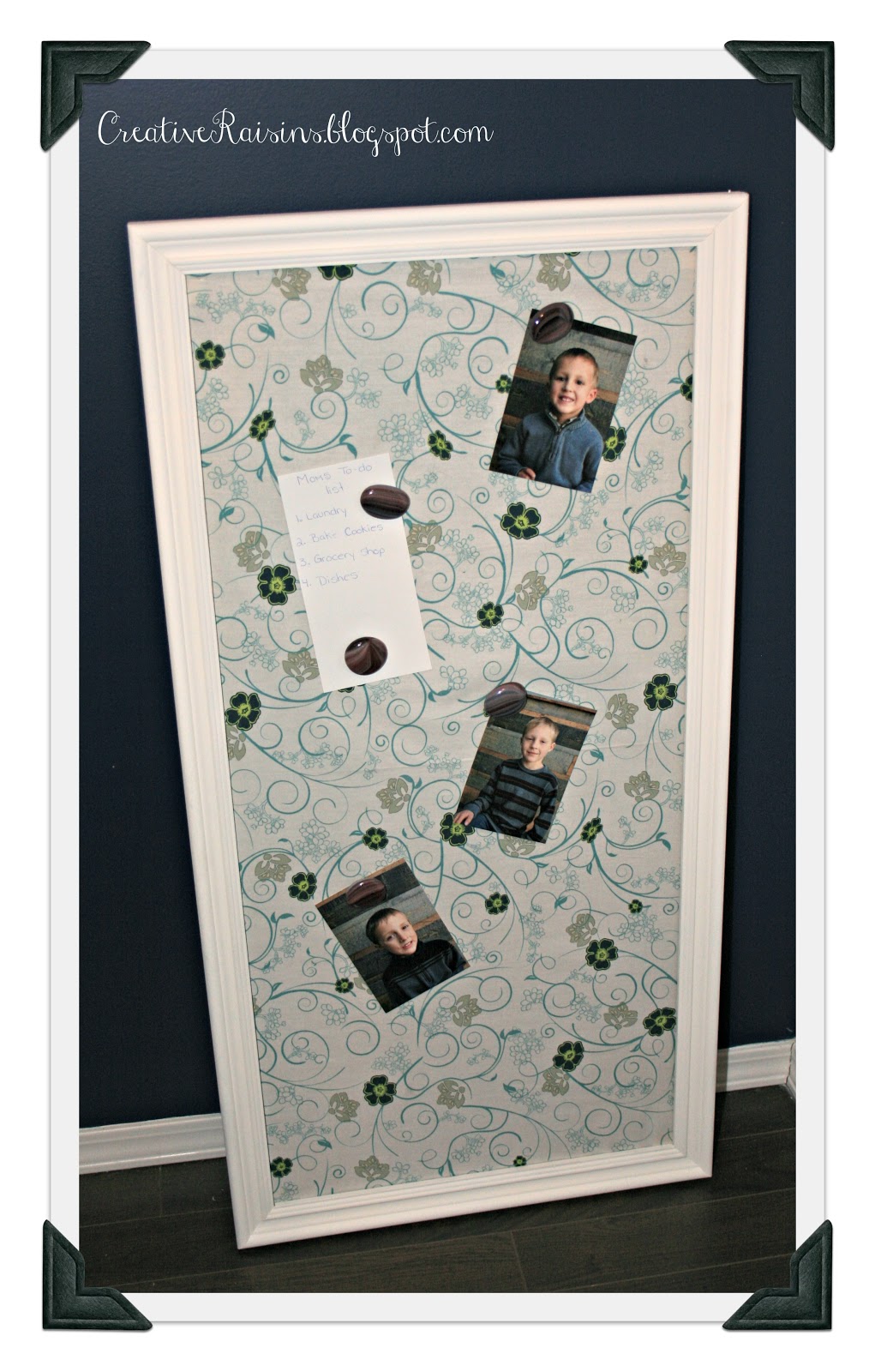 Creative Raisins Framed Board