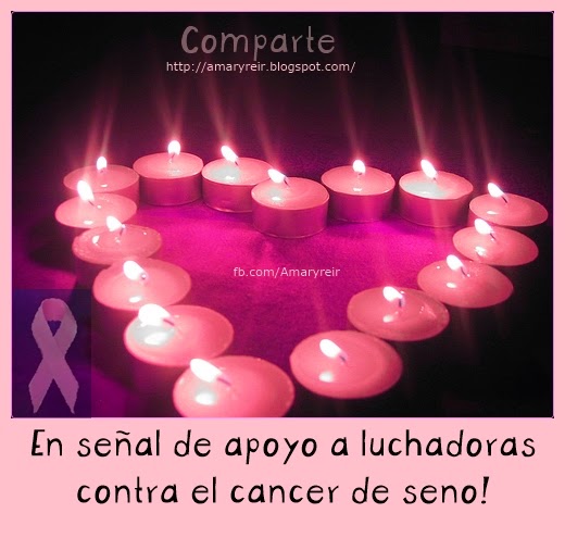 Resultado de imagen de vela cancer mama