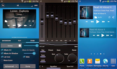 Poweramp um dos melhores players de música para Android.
