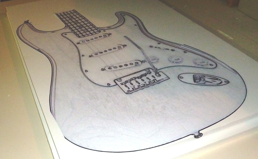 Tom Hokanson The Ultimate Paper Mache Guitar