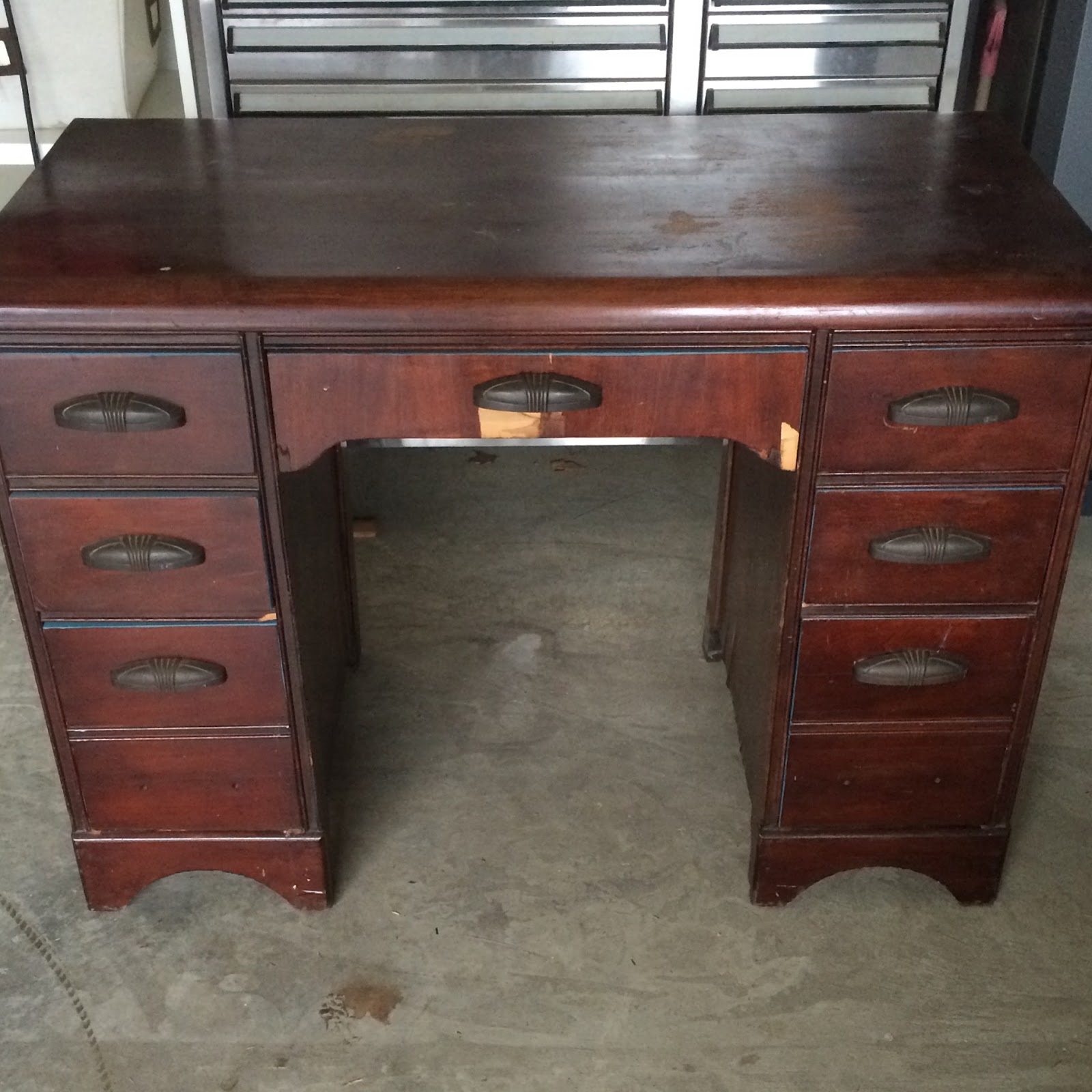 58 Water Street Waterfall Desk