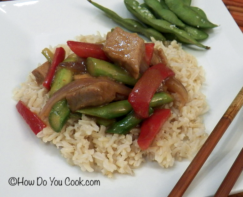 How Do You PorkAsparagus Stir Fry