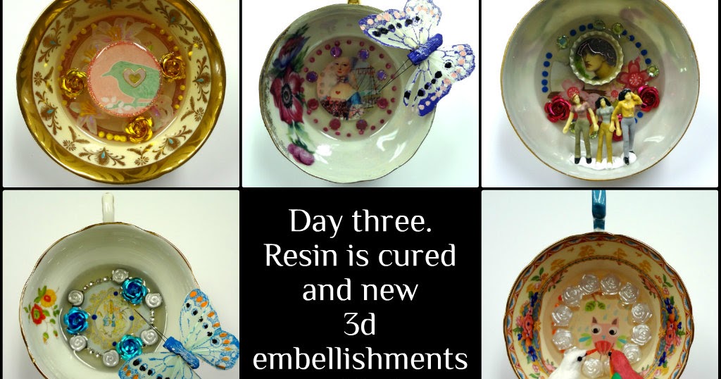 Resin Crafts The Tea Cup Project Part Three