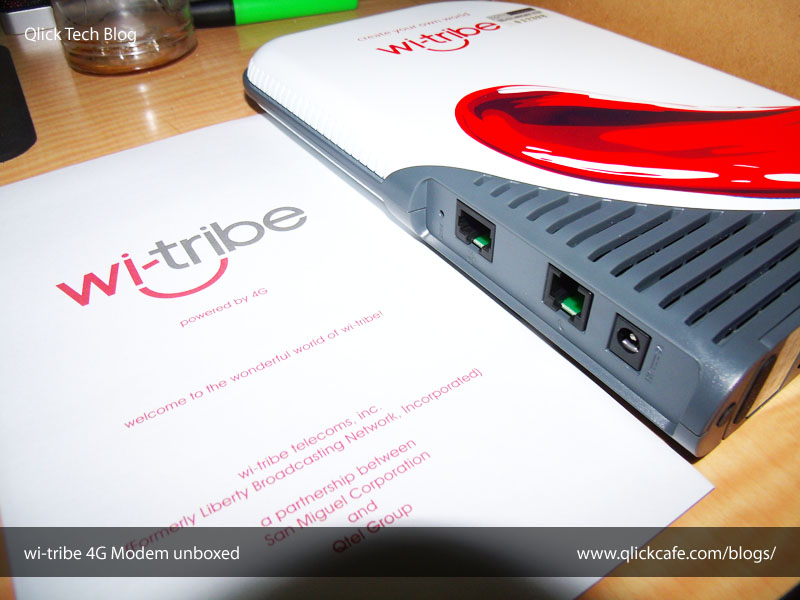 WiTribe 4G Modem WIXB175X204PHLiberty Unboxed