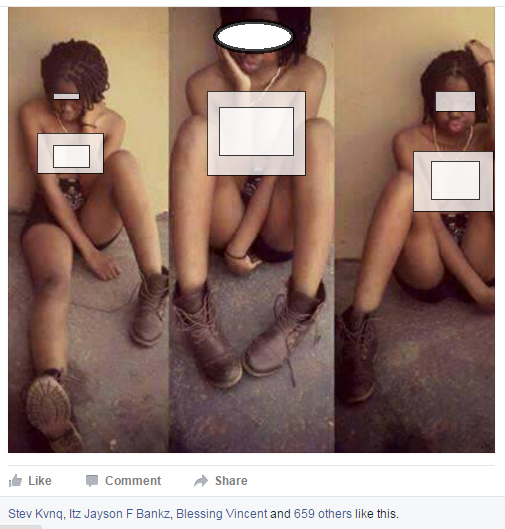 Facebookers Fires Girl With INSULTS After Posting Naked Photo