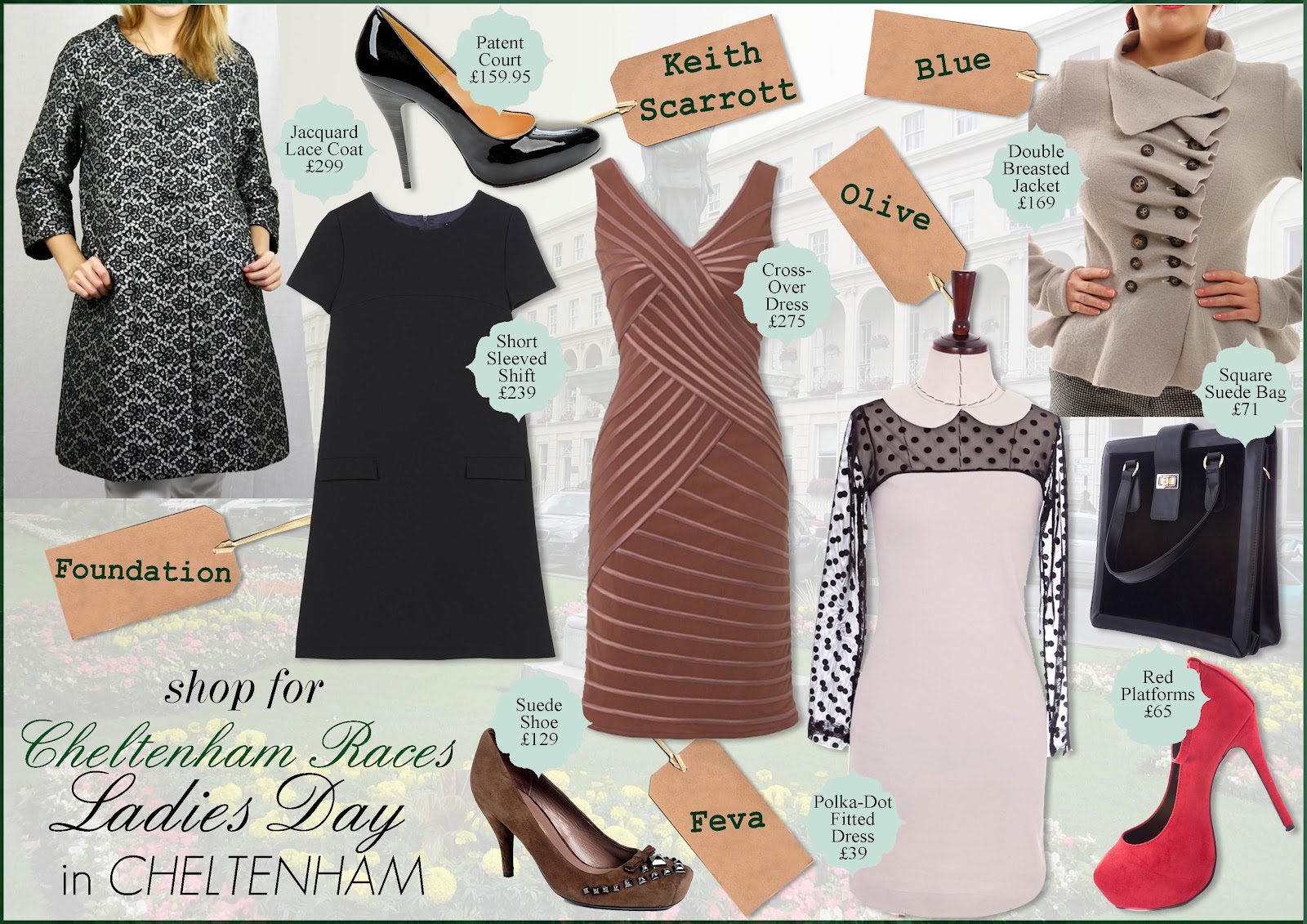 Something for the Weekend Shop for Cheltenham Races, Ladies Day, in Cheltenham Boutiques by