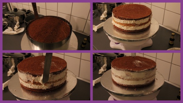 chokoladekage med smørcreme og fondant chokoladekage med smørcreme og fondant