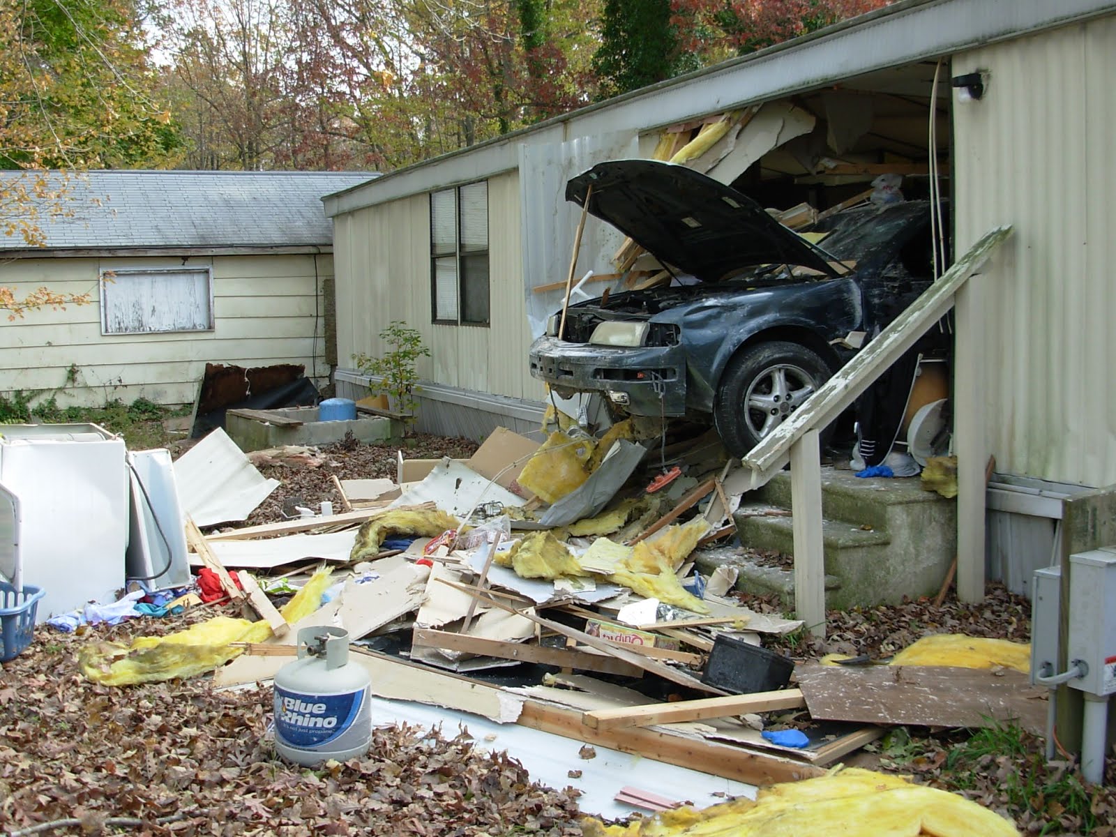 Salisbury News Troopers Investigate Car Crash Into House, Felton