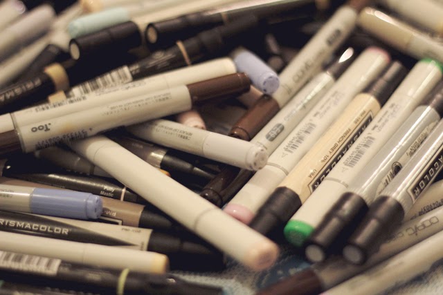 Copic markers