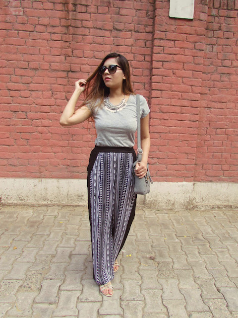 Straight Leg Printed Trouser, femella, summer must haves, summer fashion trends 2015, how to style plazzo pants, aztec printed plazzo, indian fashion blog, boho style outfit, coin necklace, casual outfit, beauty , fashion,beauty and fashion,beauty blog, fashion blog , indian beauty blog,indian fashion blog, beauty and fashion blog, indian beauty and fashion blog, indian bloggers, indian beauty bloggers, indian fashion bloggers,indian bloggers online, top 10 indian bloggers, top indian bloggers,top 10 fashion bloggers, indian bloggers on blogspot,home remedies, how to