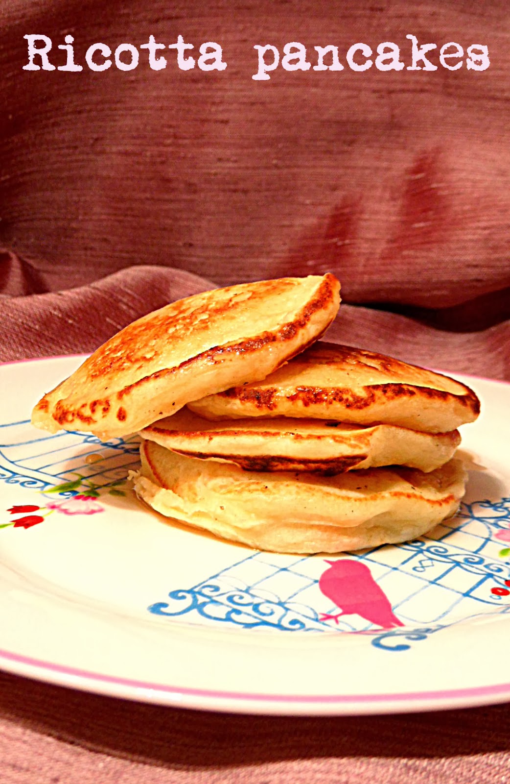 Chez Maximka: Ricotta pancakes