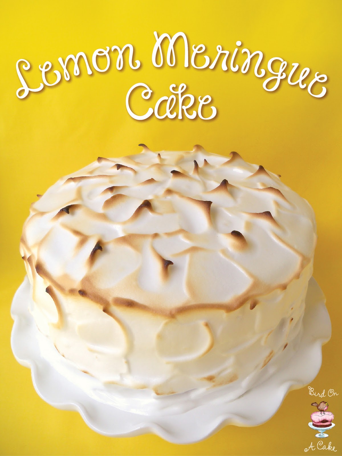 Bird On A Cake Lemon Meringue Cake