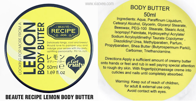 COPIA Indonesia, Beaute Recipe Fruit Body Butter Set Review, Japanese Coconut Body Butter, Japanese Mango Body Butter, Japanese Lemon Body Butter, Japanese Fruit Body Butter, Best Japanese Body Butter