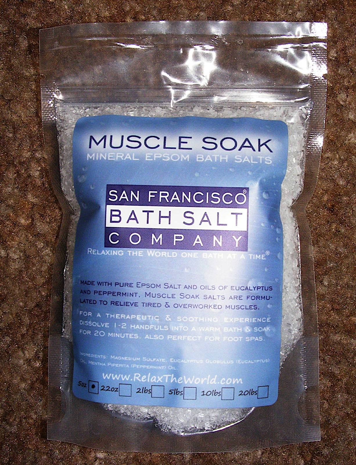 {Review} 100 Natural Muscle Soak Bath Salts