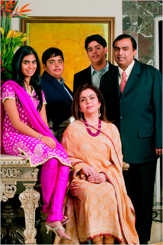 Mukesh Ambani Family House