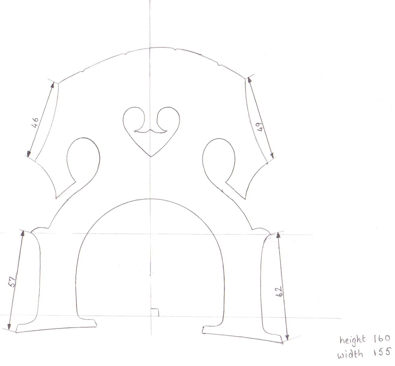 Bass Care Instrument Repair Fitting necks and bridges on a double bass