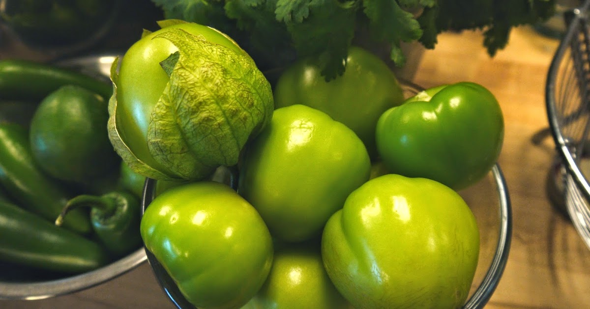 Foodture Cooking for a Healthy Future Green Tomatillo Sauce