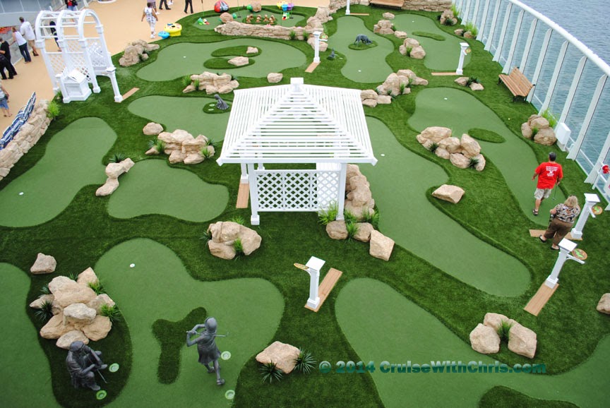 Cruise With Christine Pappin Best Goofy Golf at Sea