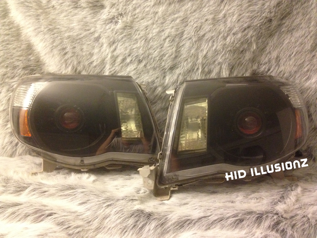 HID ILLUSIONZ Toyota FXR Red CutOff Shields MCR HID Retrofit