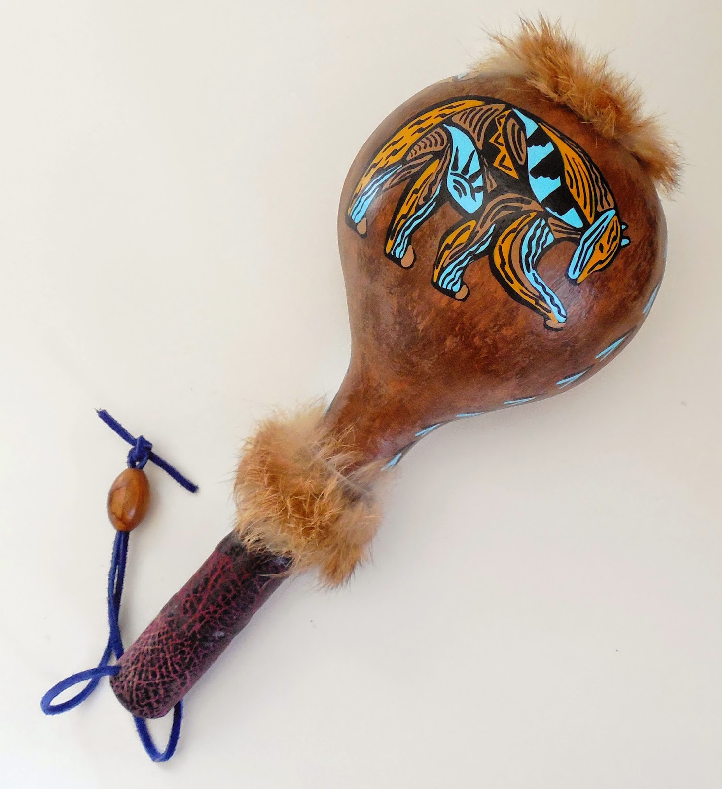 Conscious Art Studios Ceremonial Gourd Rattles as Spiritual Tools