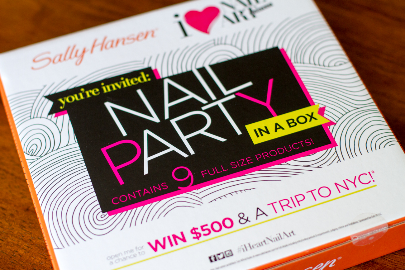WIN IT Sally Hansen Nail Art Party In a Box (CLOSED) Chalkboard