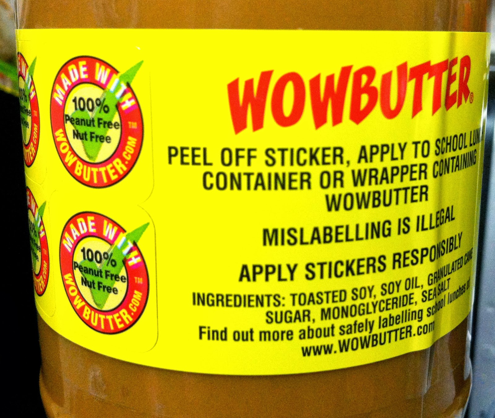 Review & Giveaway WOWBUTTER Savor & Save