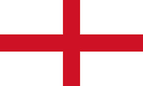 Bandeira da Inglaterra ("Cruz de São Jorge").