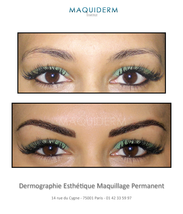 Maquillage semi permanent L'Atelier du Sourcil