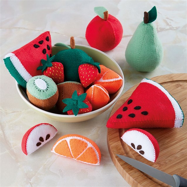 Bugs and Fishes by Lupin Tutorial Sew Lots of Fun Felt Fruit