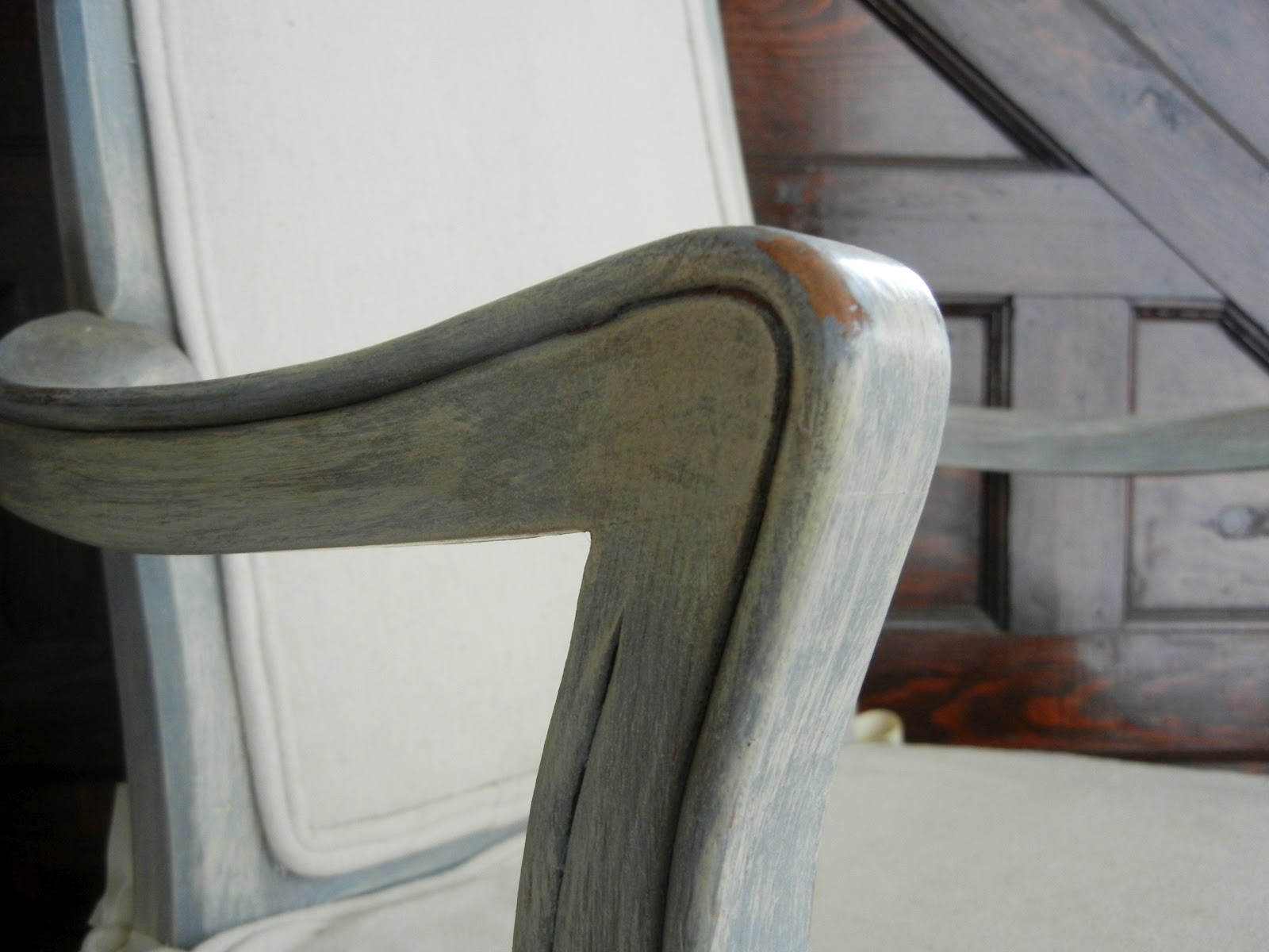 Vanceville House Cane Back Chairs Before and After