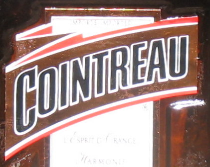 Cointreau bottle label