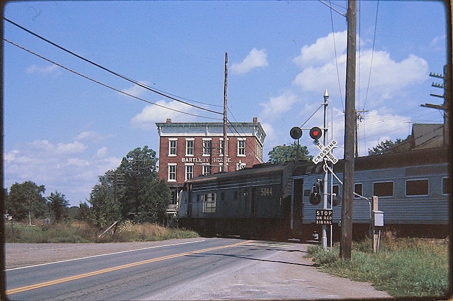 Old Pictures of Columbia County NY Ghent Train 8231971