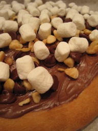 Chocolate Pizza from Bake Chocolate Cake
