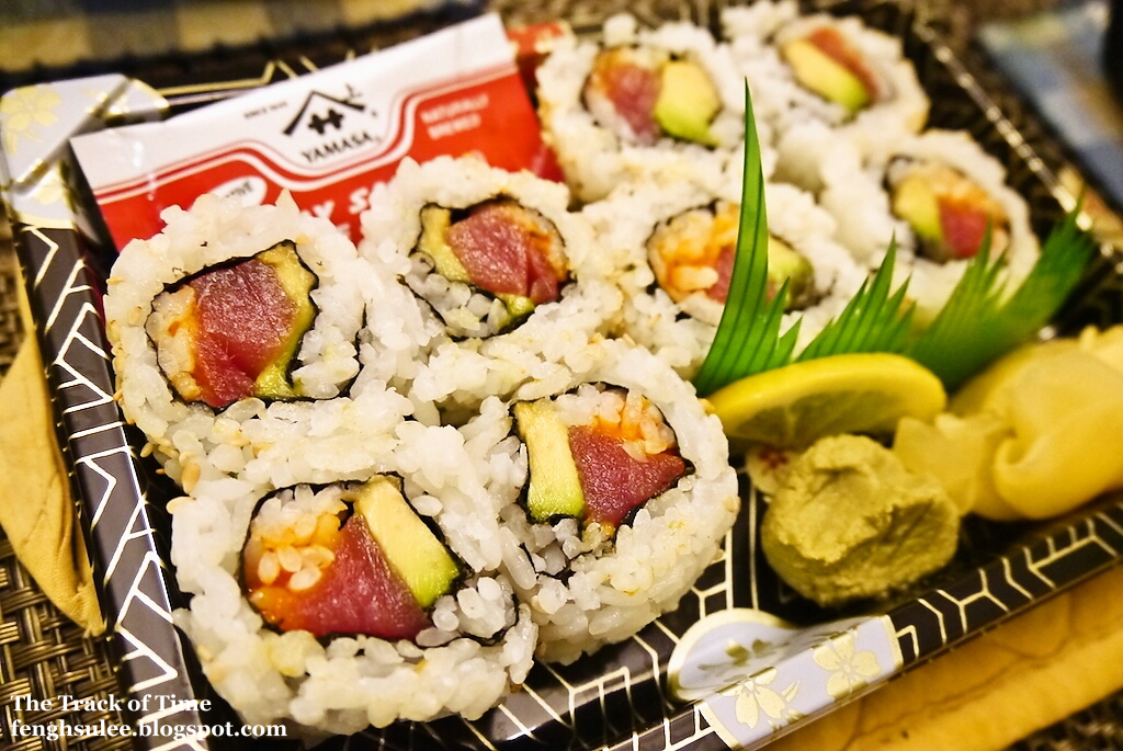 Kikka Sushi Spicy Tuna Avocado Roll The Track of Time