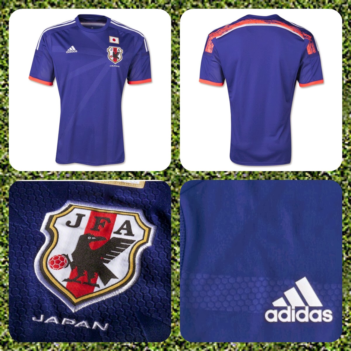 Jersey Bola Japan home World Cup 2014 Jersey Bola