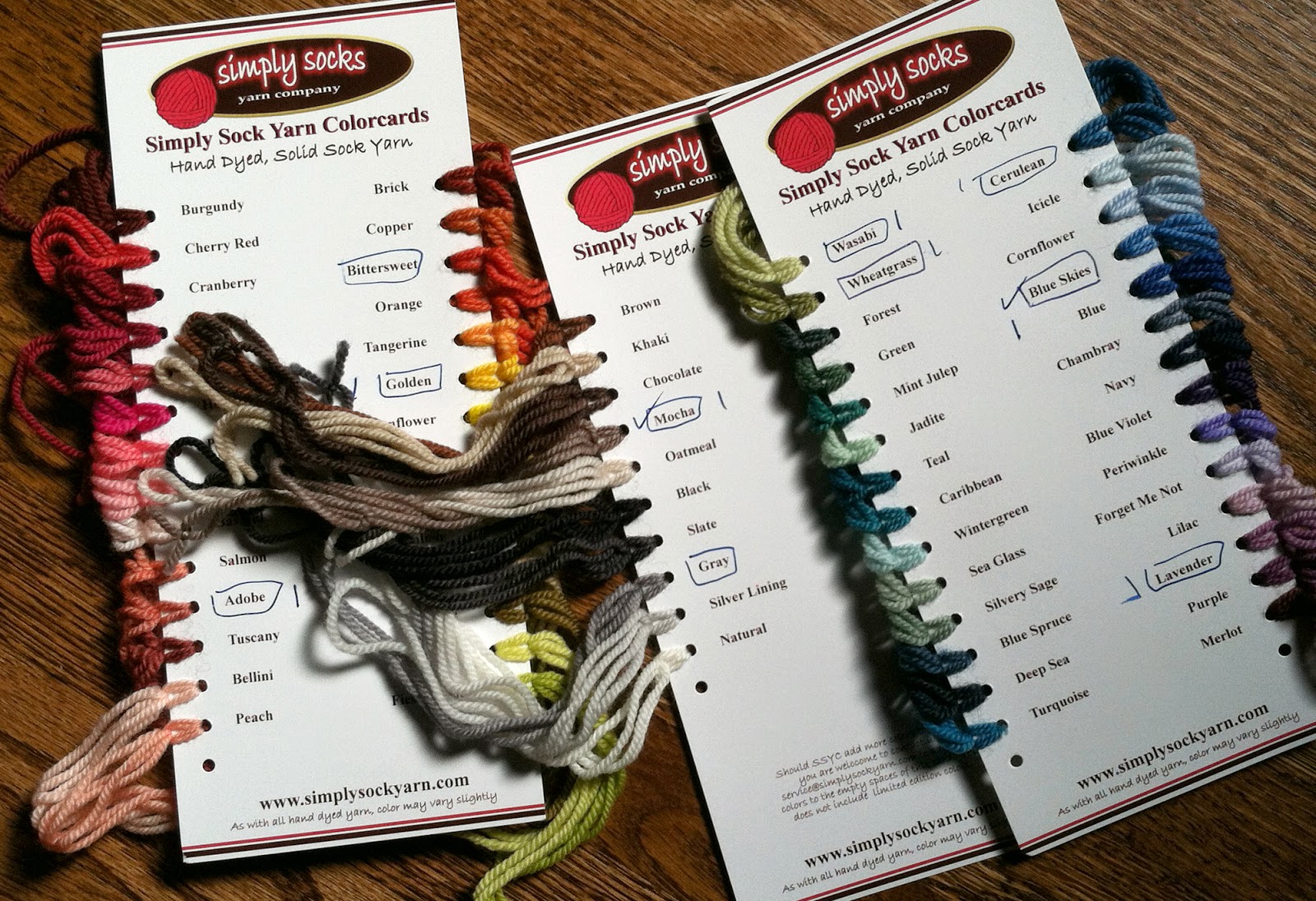 Math4Knitters Sock Architecture Cover and the Yarn