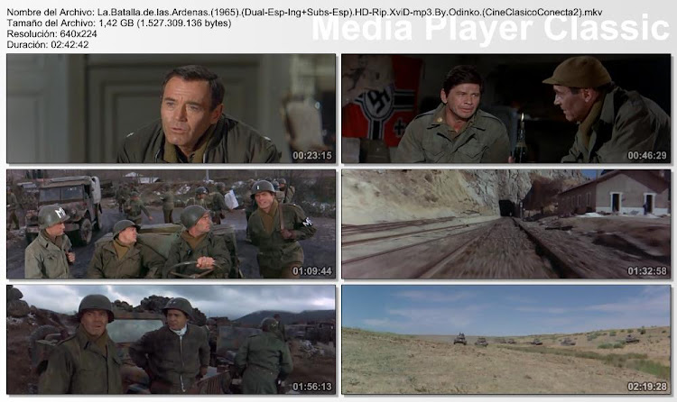 La batalla de las Árdenas | 1965 | Battle of the Bulge Imagenes: La batalla de las Árdenas | 1965 | Battle of the Bulge | Capturas