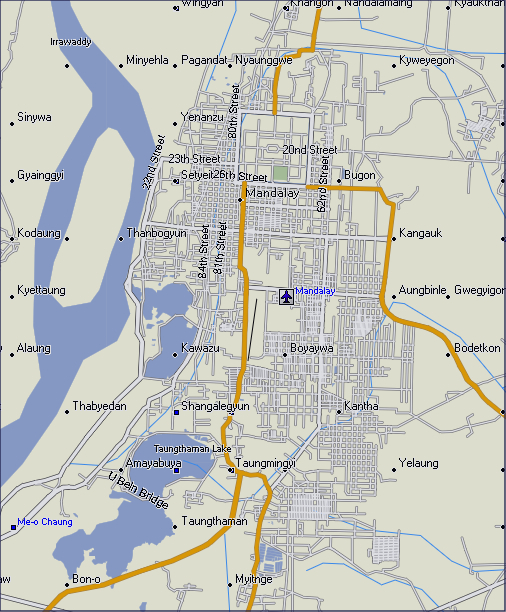 Myanmar Garmin GPS Map