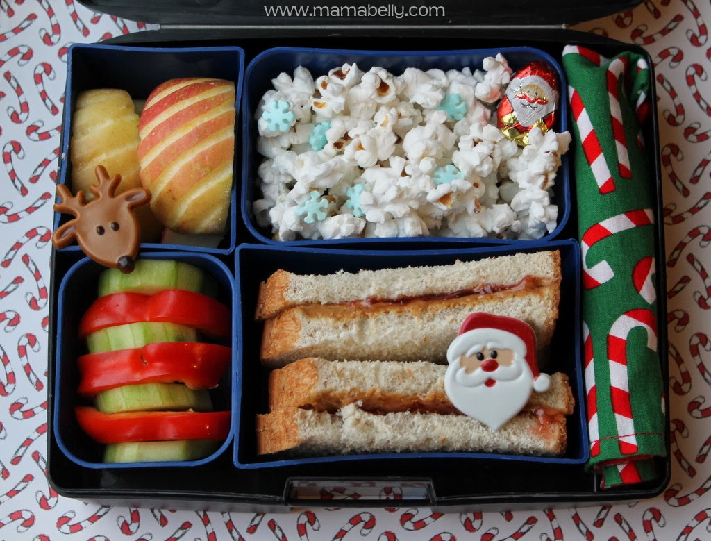 Mamabelly's Lunches With Love Christmas Laptop Lunches Bento Box