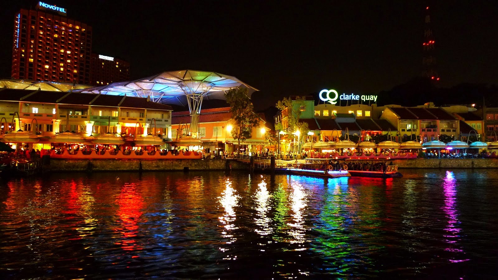 Tourist Attractions in Singapore Boat Quay and Clarke Quay