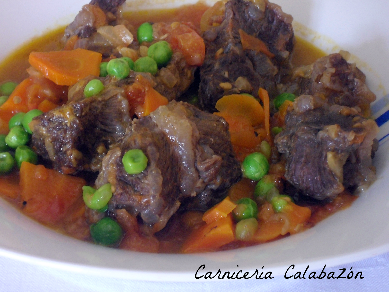 Carnicería Calabazón CARRILLERAS DE TERNERA EN SALSA